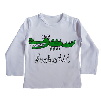 T-shirt krokodil