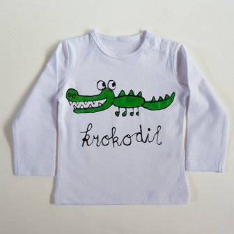 T-shirt krokodil