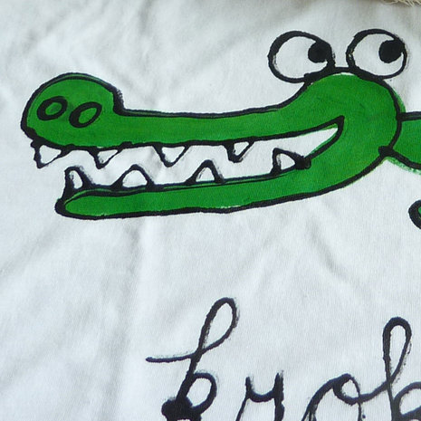 T-shirt krokodil